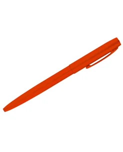 All Weather Pen Clicker Metal Blaze Orange Black Ink Schwarz