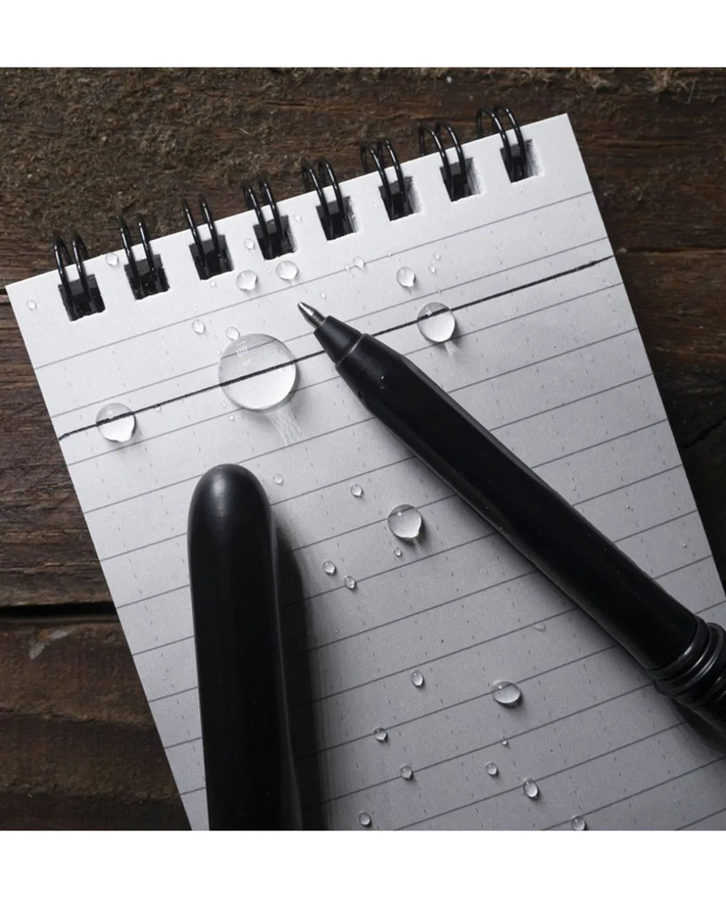 All-Weather Pocket Pen Black Ink Black Body