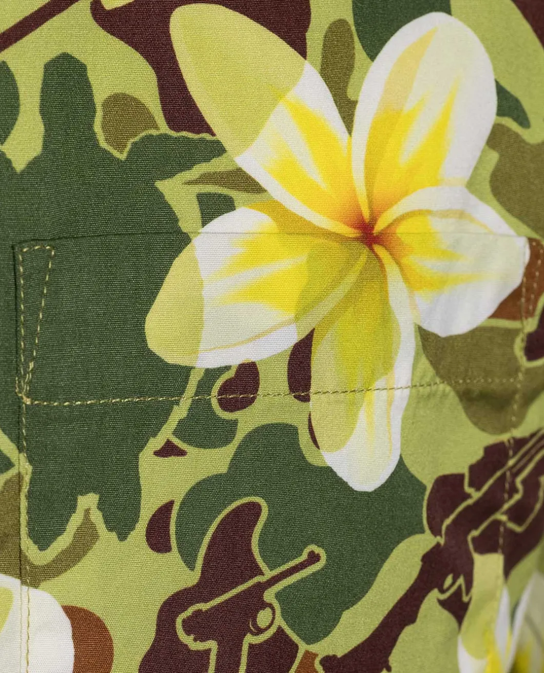 Aloha Pua Honu Shirt Jungle Green