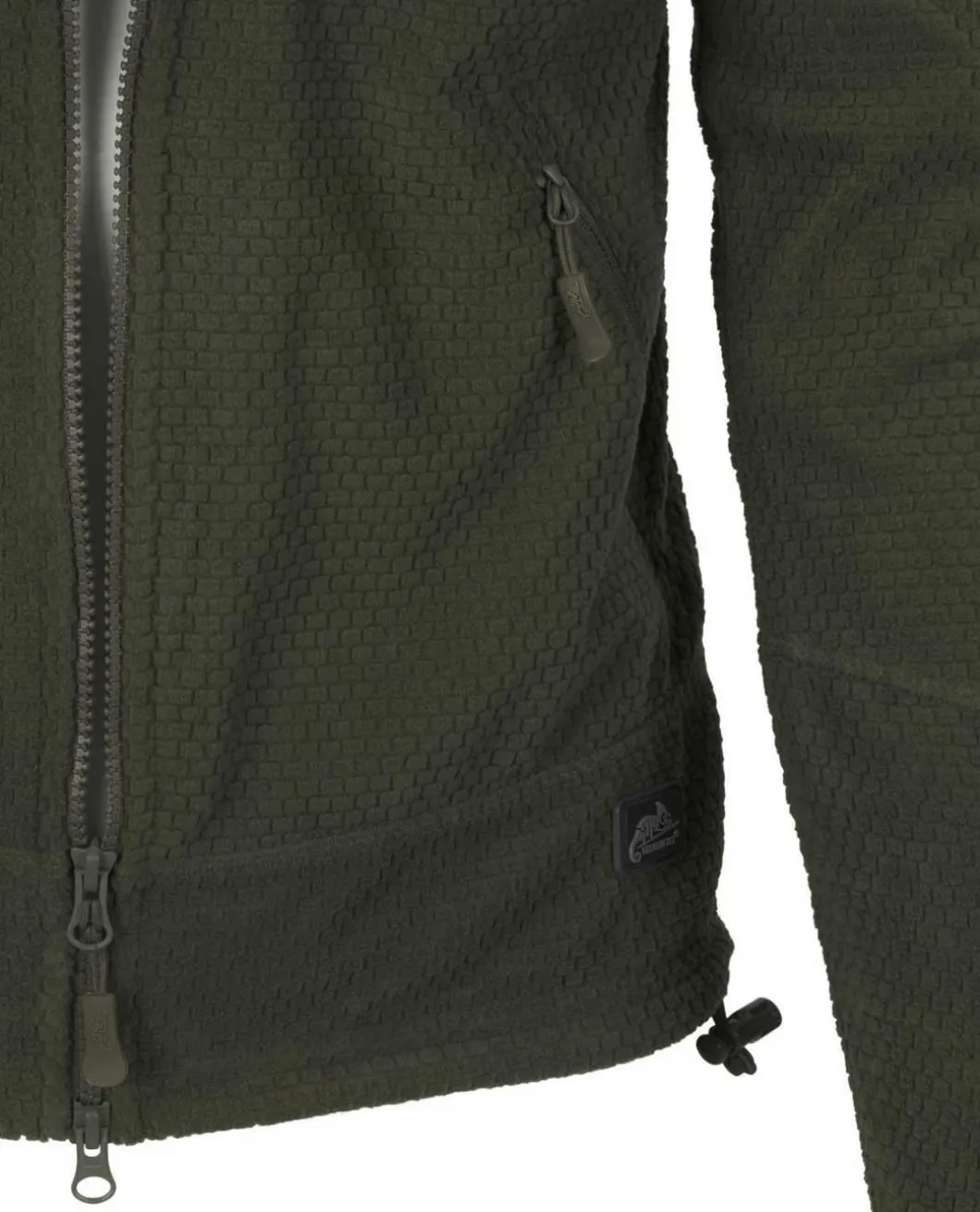 Alpha Tactical Jacket Grid Fleece Olive Green