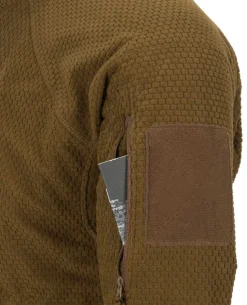 Alpha Tactical Jacket Grid Fleece Coyote