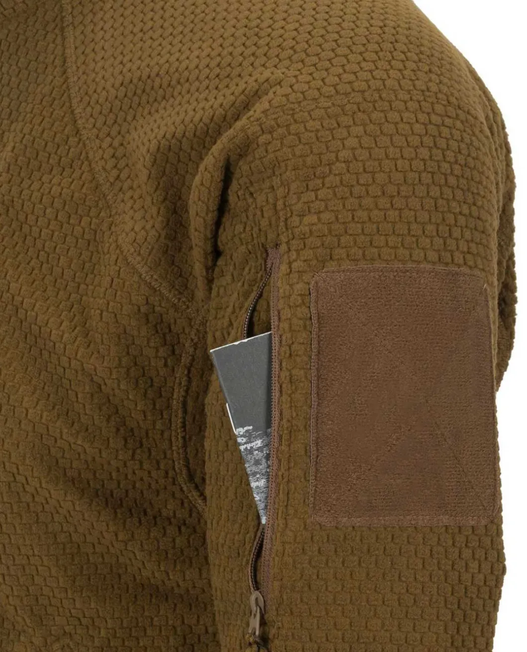 Alpha Tactical Jacket Grid Fleece Coyote