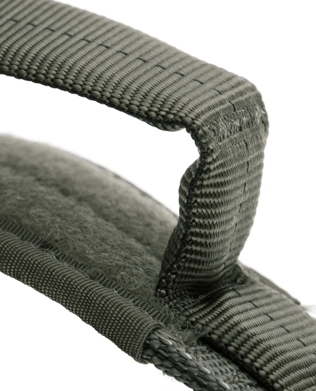 Arbeitshalsband 45mm Magnetgriff Steingrau Oliv