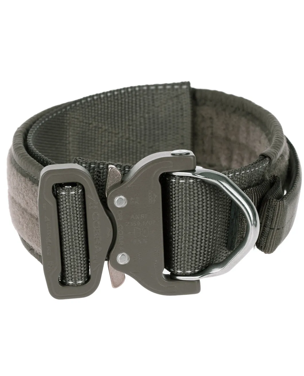 Arbeitshalsband 45mm Magnetgriff Steingrau Oliv