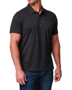 Archer S/S Polo 2.0 Black Schwarz