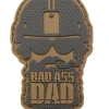 Bad Ass Dad Patch Coyote