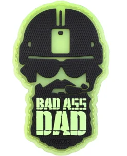 Bad Ass Dad Patch GITD