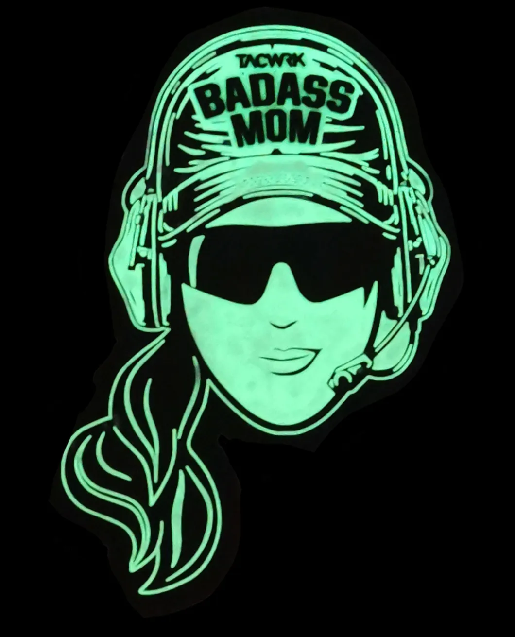 Badass Mom v02 - Glow-in-the-Dark