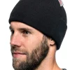 Beanie Classic Black Schwarz