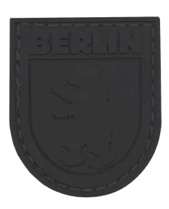 Berliner Bär Patch All Black