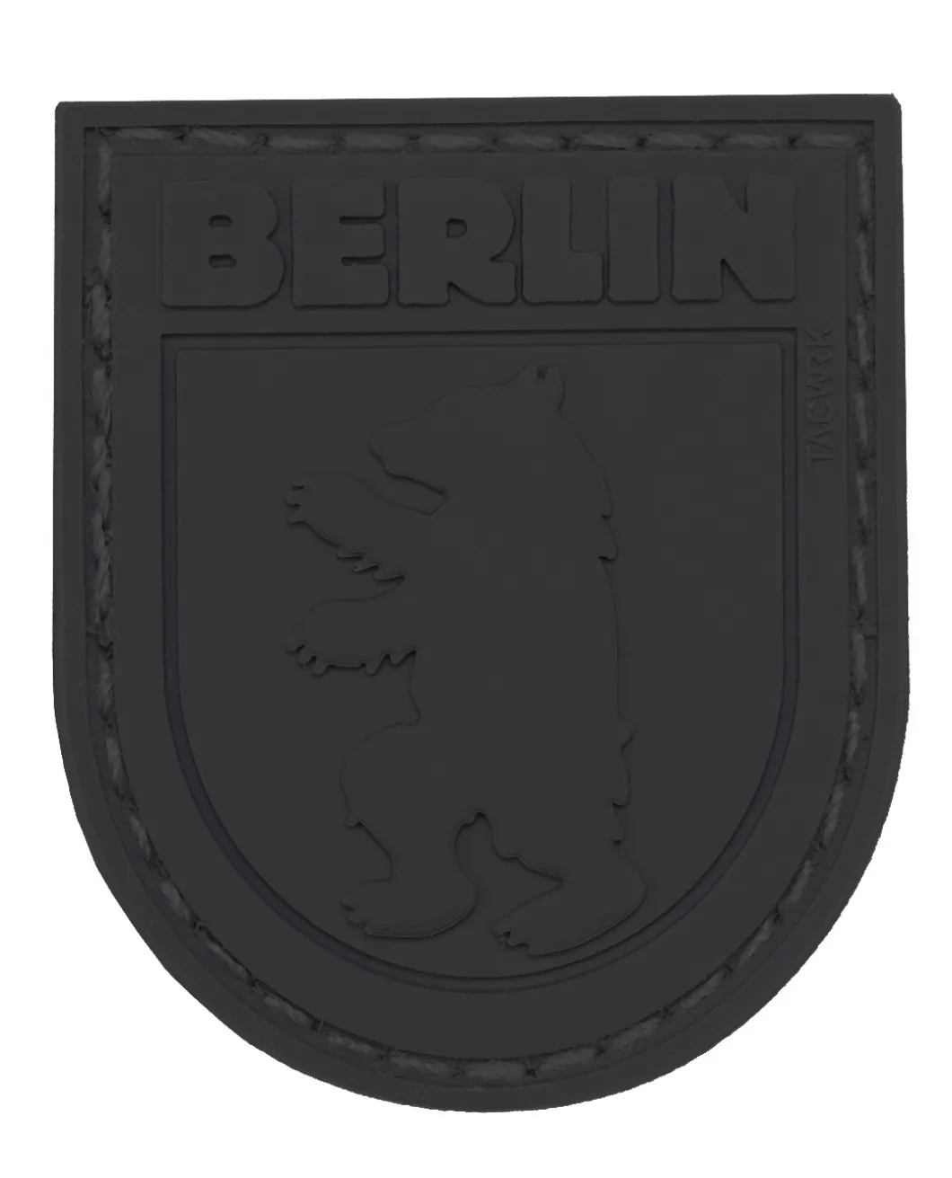 Berliner Bär Patch All Black