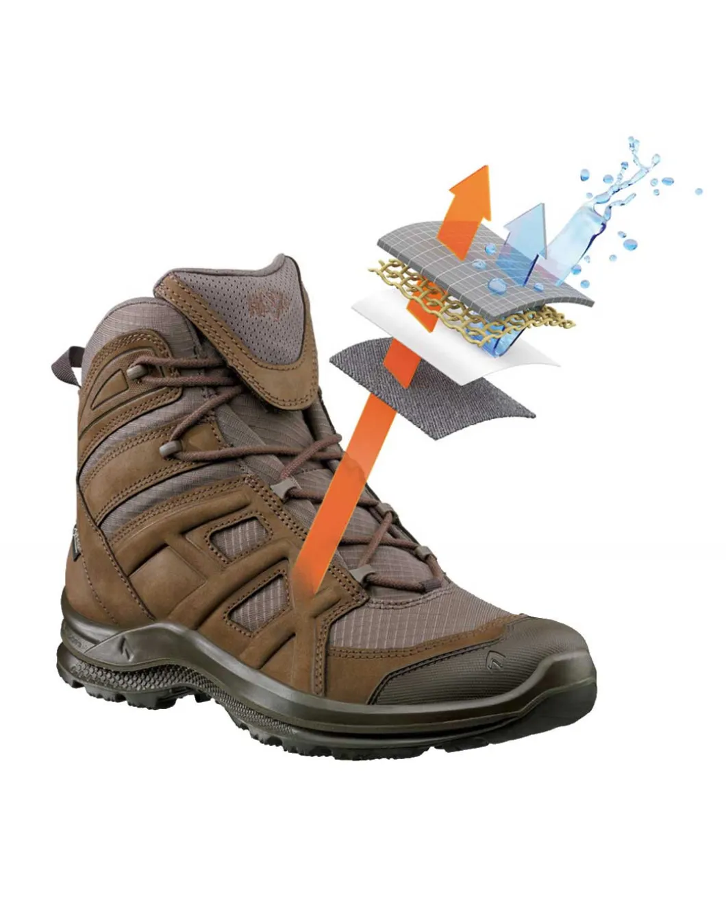 BLACK EAGLE Athletic 2.0 N GTX Mid Brown Braun