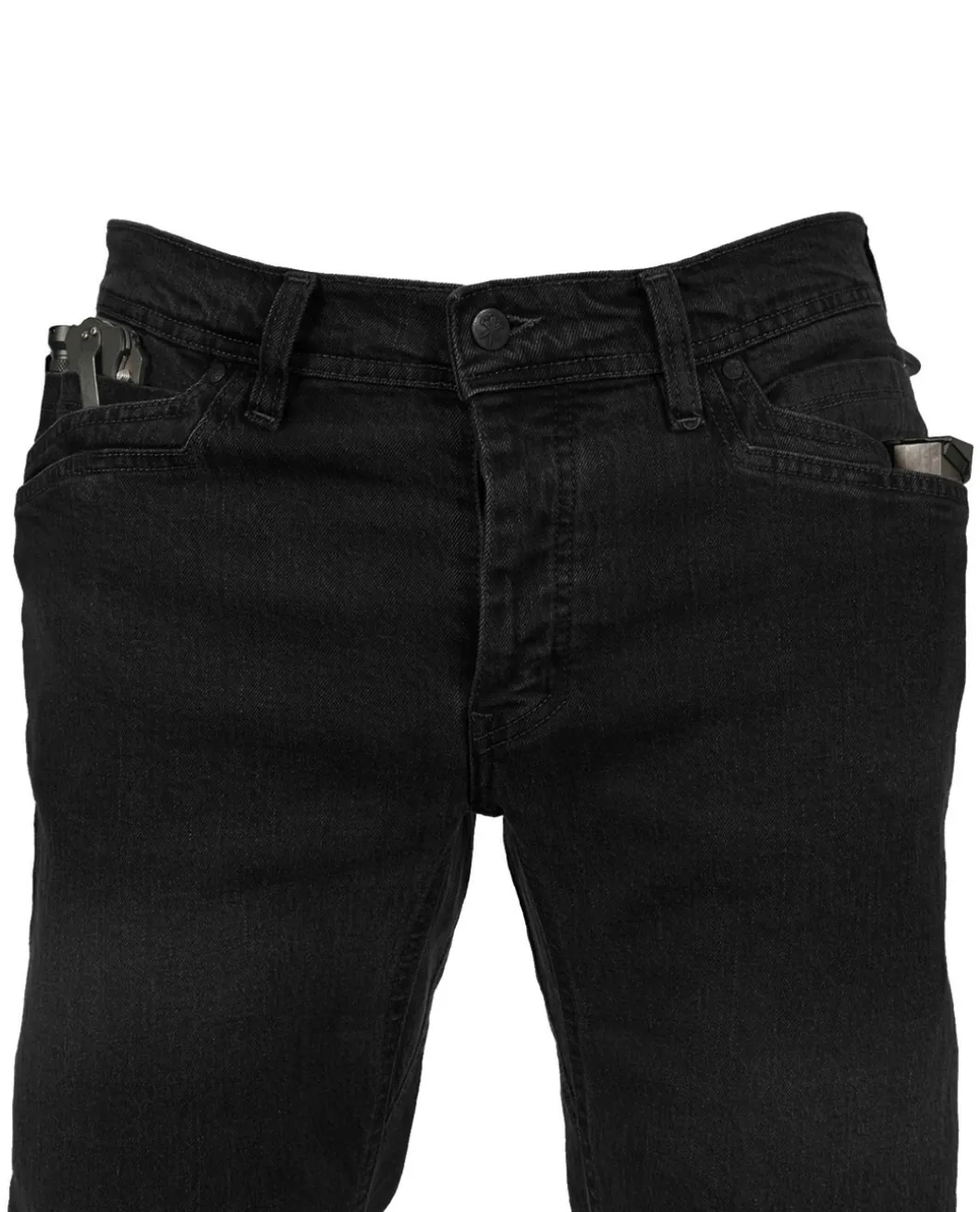 Black Elastane Denim MUD TWK V3