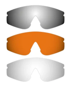Blackhawk Rubber Black / Lense smoke, orange & clear