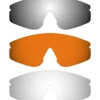 Blackhawk Rubber Green, Smoke, Orange & Clear