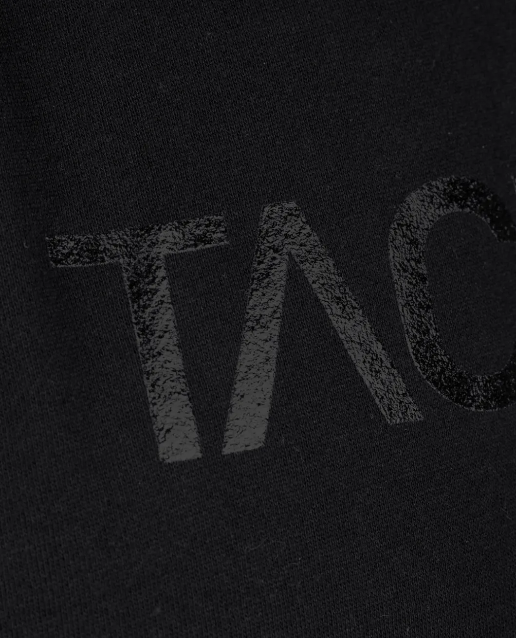 Black on Black Hoodie Black