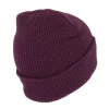 Black Trident Team Beanie Maroon Rot