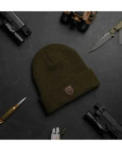 Black Trident Team Beanie Oliv