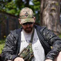 Black Trident Team Cap - S/M Ranger Green