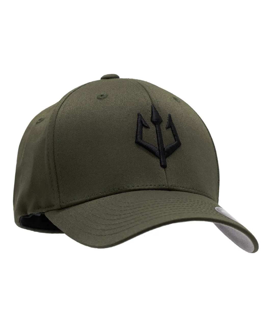 Black Trident Team Cap - S/M Ranger Green