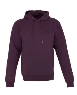 Black Trident Team Hoodie - Maroon Rot