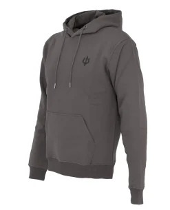 Black Trident Team Hoodie - Mas Grey Grau