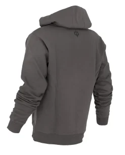 Black Trident Team Hoodie - Mas Grey Grau