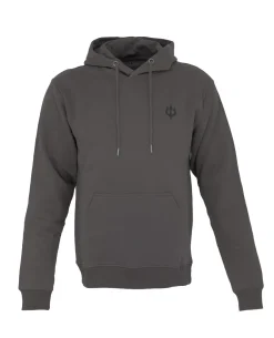 Black Trident Team Hoodie - Mas Grey Grau