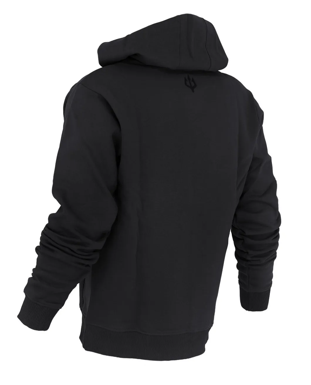 Black Trident Team Hoodie - Midnight Black Schwarz