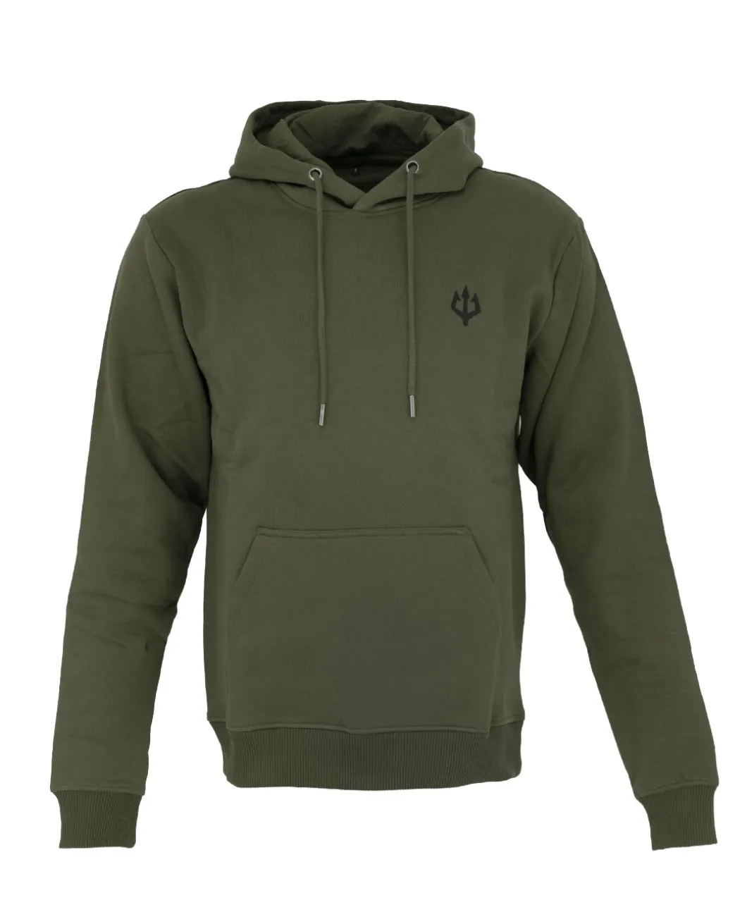 Black Trident Team Hoodie - Oliv