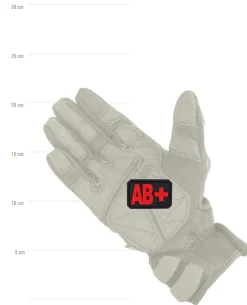 Blutgruppe PVC Patch AB+ Rot