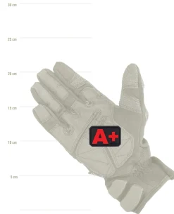 Blutgruppe PVC Patch A+ Rot