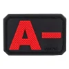 Blutgruppe PVC Patch A- Rot