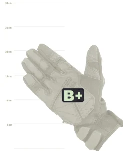 Blutgruppe PVC Patch B+ GITD Nachleuchtend