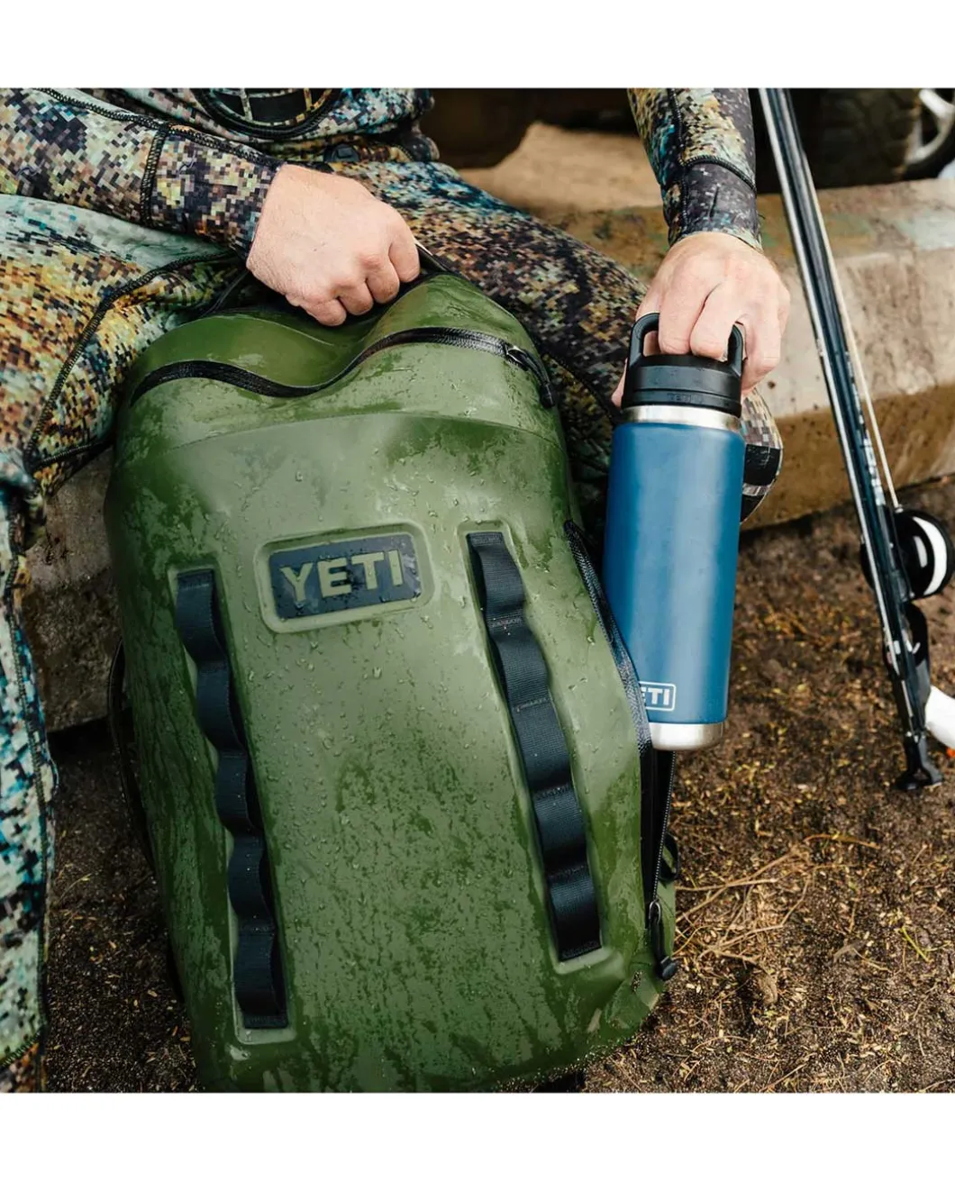 Cayo Backpack 35L Olive Oliv
