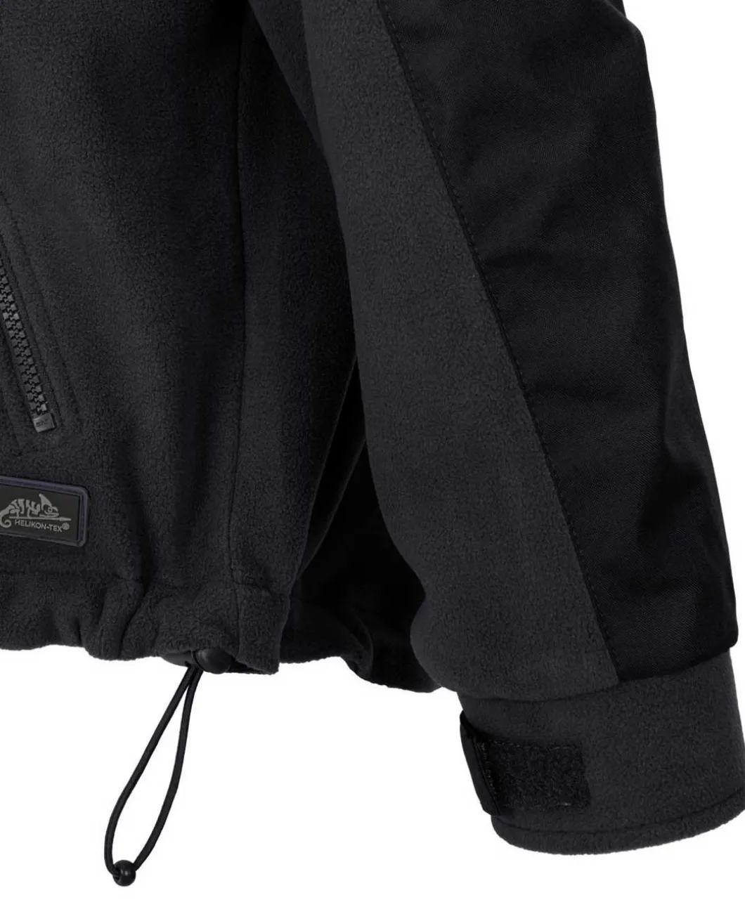 Classic Army Jacket Fleece Black Schwarz