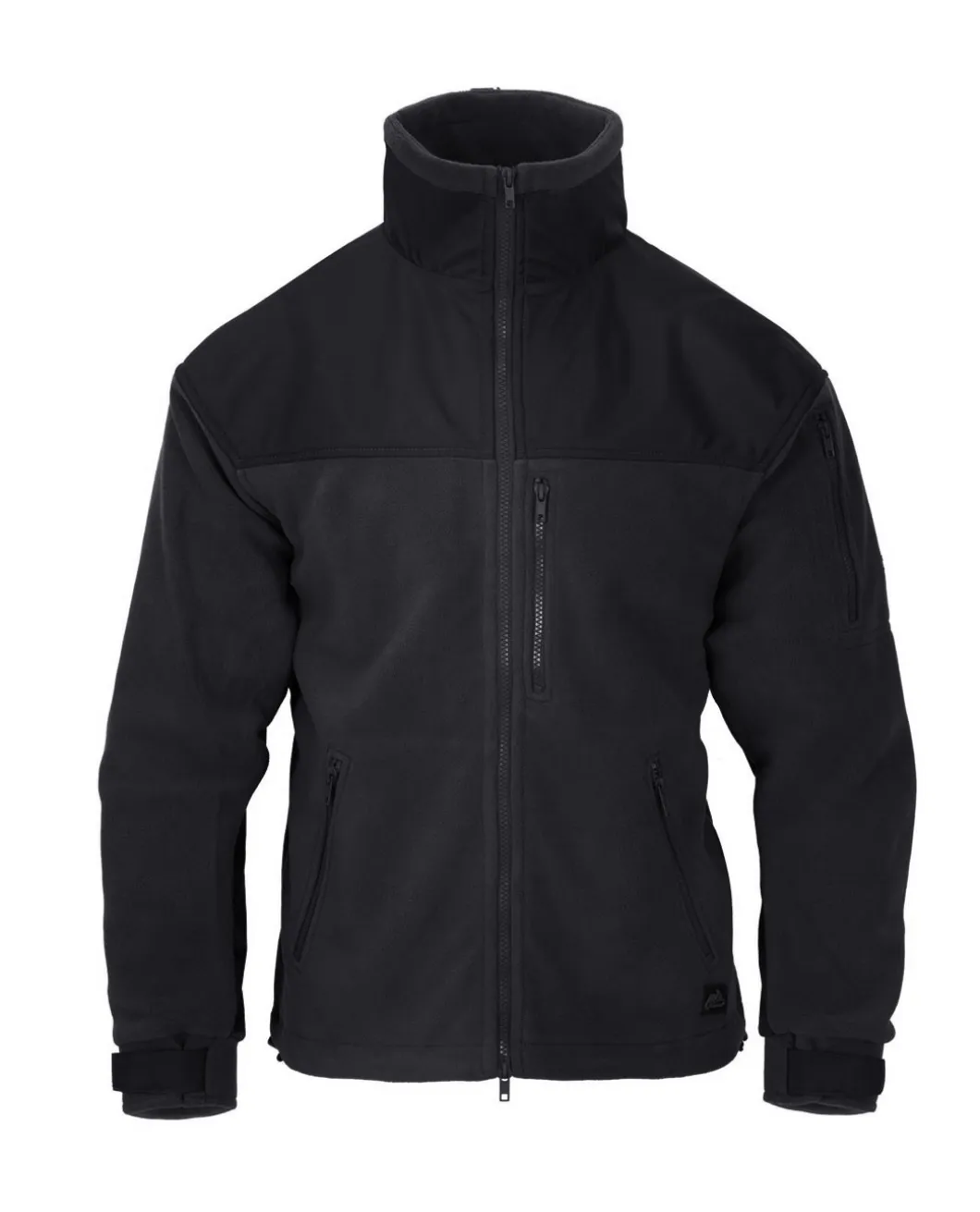 Classic Army Jacket Fleece Black Schwarz