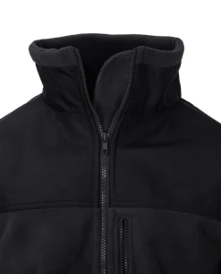 Classic Army Jacket Fleece Black Schwarz
