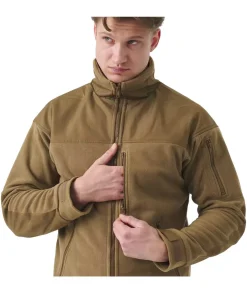 Classic Army Jacket Fleece Olive Green