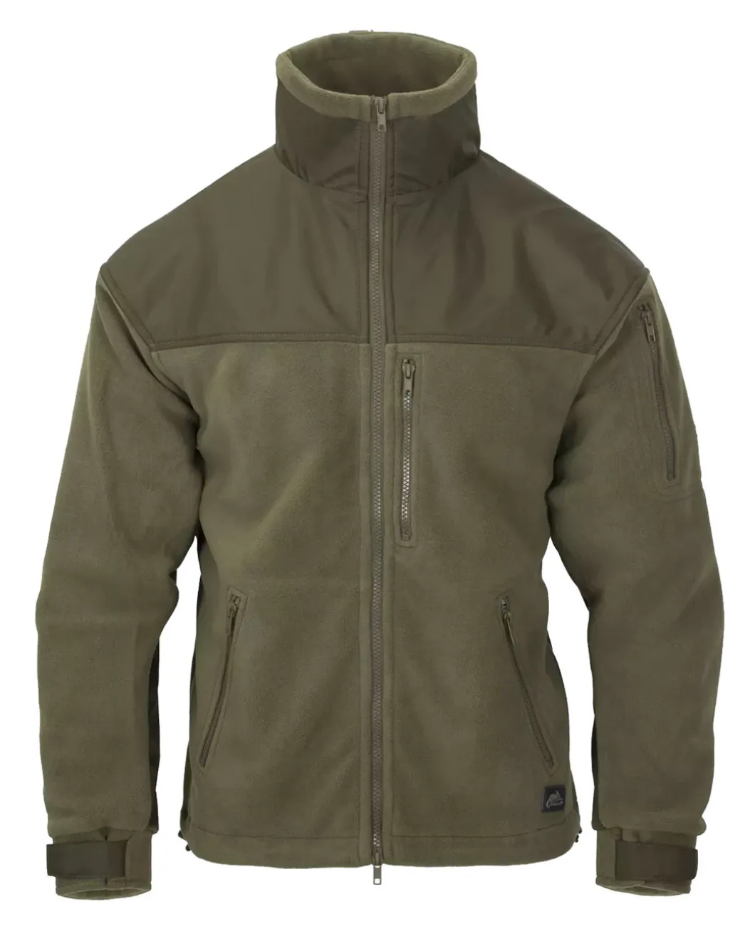 Classic Army Jacket Fleece Olive Green