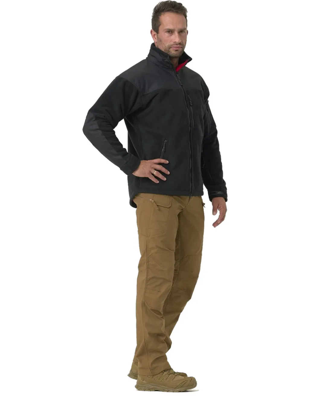 Classic Army Windblocker Jacket Black Schwarz