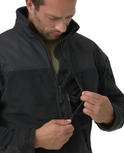 Classic Army Windblocker Jacket Black Schwarz