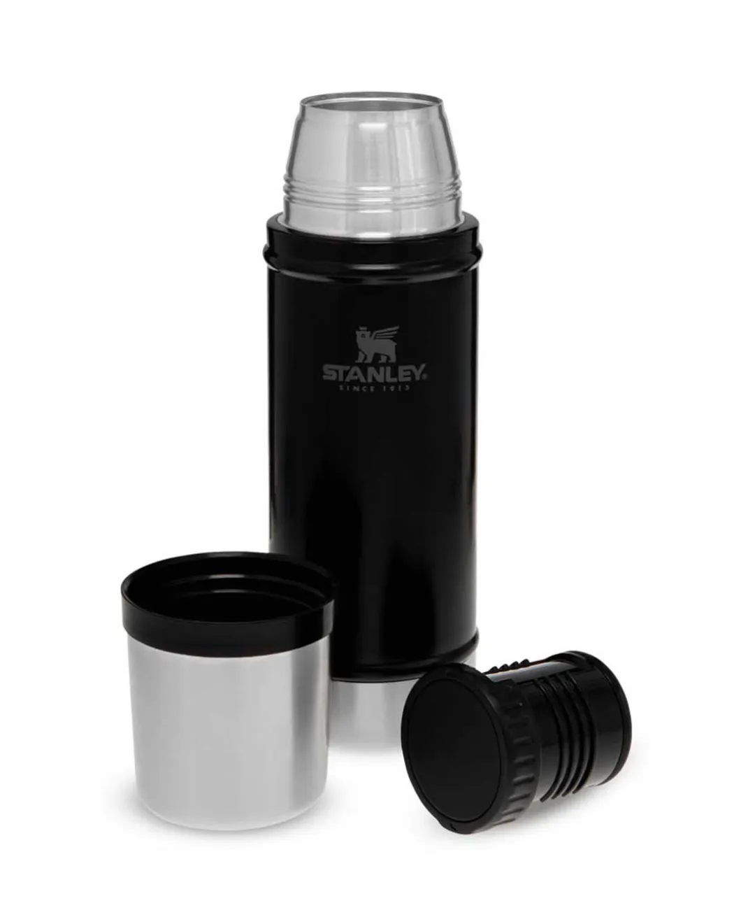 Classic Vacuum Bottle 0.47l Matt Schwarz