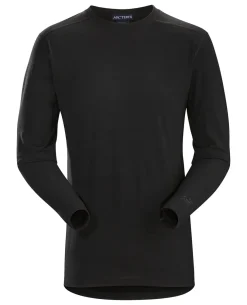 Cold WX LS Shirt AR Men's (Wool) Black Schwarz