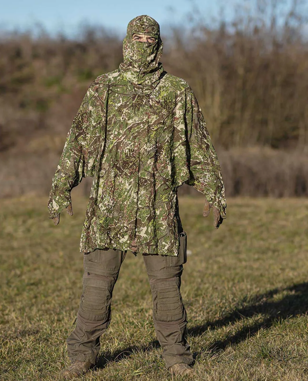 Compact-Poncho Concamo Green