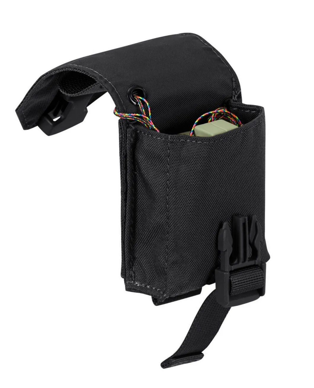 Compass/Survival Pouch Black Schwarz
