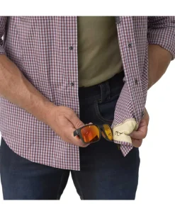 Concealed Carry Shirt Washed Black Schwarz