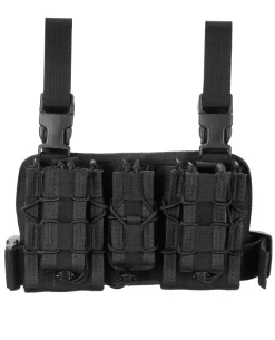 Costa Leg Rig Black Schwarz