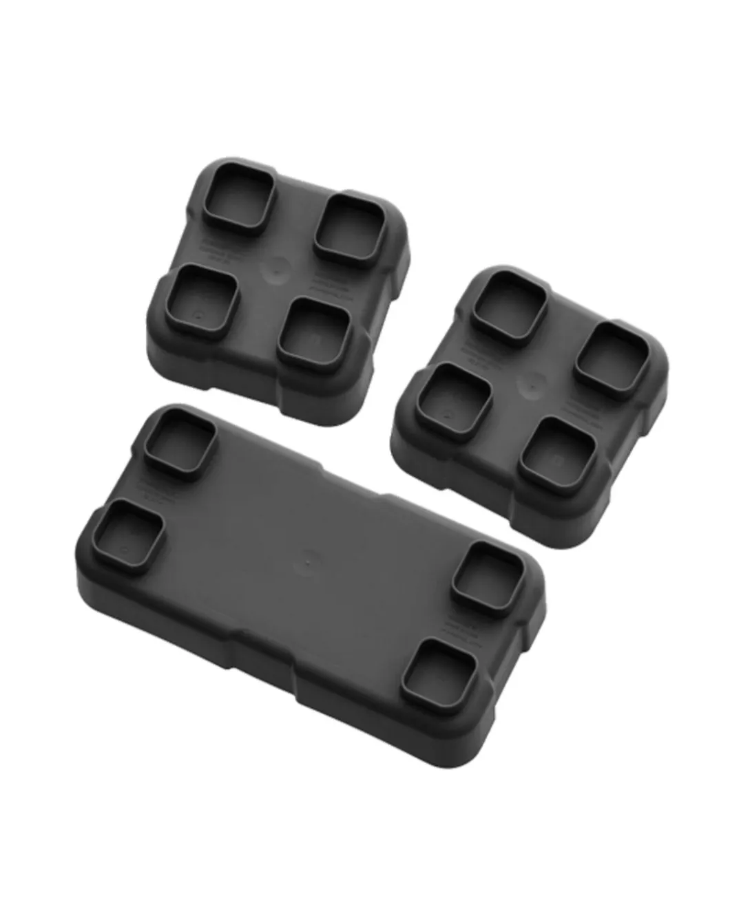 DAKA Bins 2x4 + 2x2 Black Schwarz