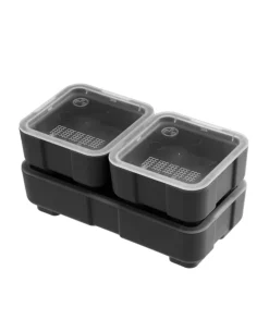 DAKA Bins 2x4 + 2x2 Black Schwarz